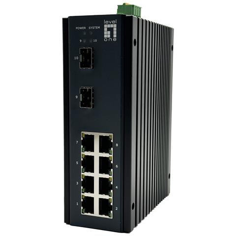 Igu-1071 Switch Di Rete Gestito L2 Gigabit Ethernet (10/100/1000) Nero - Foto 1