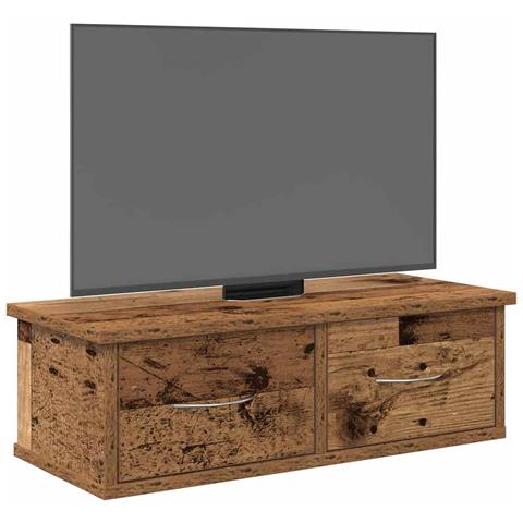 Armadietto A Muro Legno Antico 60x26x18,5 Cm In Truciolato - Foto 1