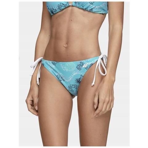 4f Slip Costume Da Bagno Parte Inferiore Bikini Comfort E Stile Per La Spiaggia Blu S - Foto 2