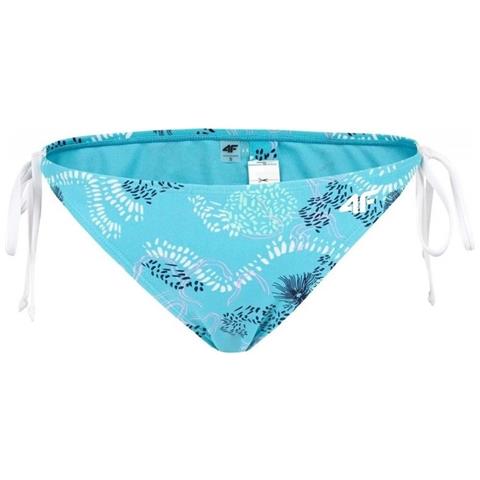 4f Slip Costume Da Bagno Parte Inferiore Bikini Comfort E Stile Per La Spiaggia Blu S - Foto 1