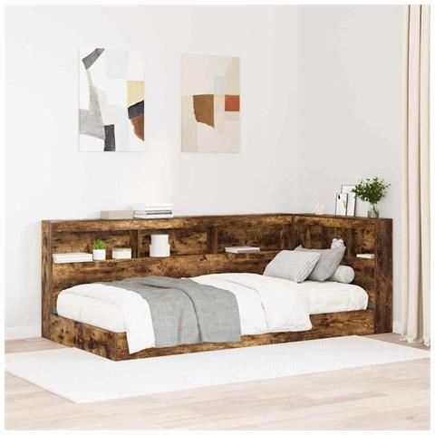 Testata contenitore Rovere fumo 80 cm Legno multistrato - Foto 2