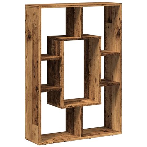 Libreria Legno Antico 63x20x90 cm in Truciolato - Foto 1