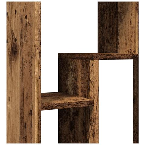 Libreria Legno Antico 63x20x90 cm in Truciolato - Foto 9