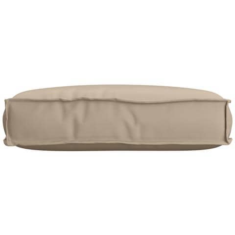 Cuscino per pallet per seduta tortora 60x40x8 cm tessuto Oxford - Foto 2