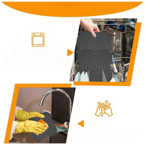 Tappetino In Silicone Per Friggitrice Ad Aria Compatibile Con Ninja Fn101gy, Antiscivolo E Resistente Al Calore - Foto 3