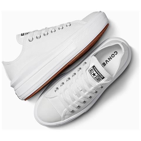 Chuck Taylor All Star Move Ox 570257c, Donne, Bianca, 41.5 - Foto 7