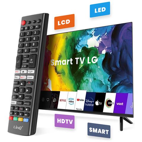 Telecomando Universale Per Televisori Lg Con Portata 8 M, Nero - Foto 2