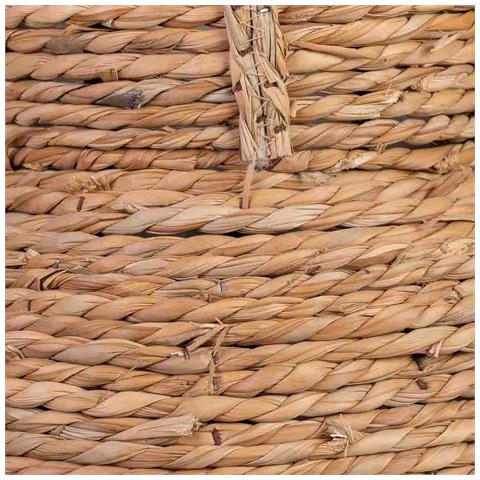 Vaso Decorativo In Corda Con Manici Cm 20x20x33h - Foto 7