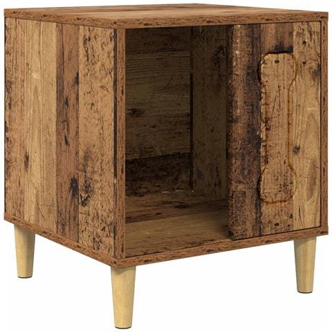 Cuccia per cani Legno vecchio 44 x 42 x 49 cm Legno multistrato - Foto 1