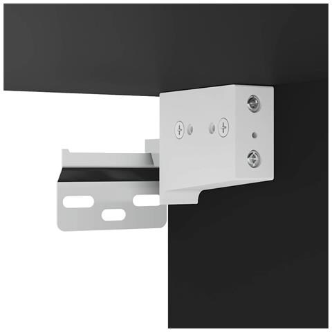 Armadio pensile Nero 59 x 20 x 71.5 cm Legno multistrato - Foto 9
