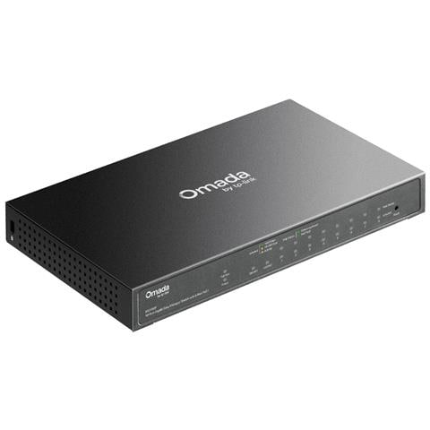 Omada ES210GP switch di rete Gestito L2 Gigabit Ethernet (10/100/1000) Supporto Power over Ethernet (PoE) Guida DIN Nero - Foto 5