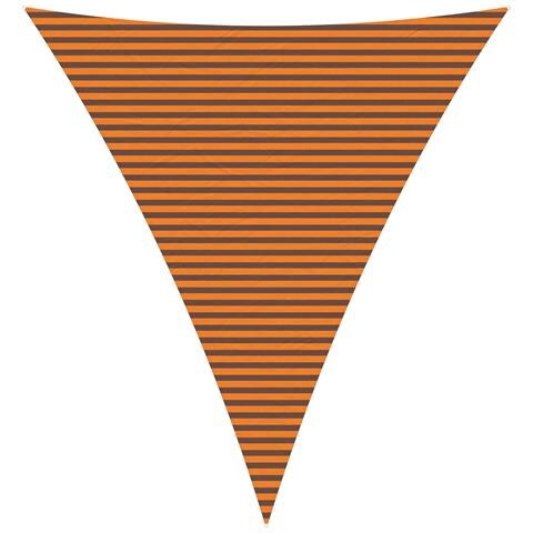 Vela da ombra solare Arancione e Marrone 5 x 6 x 6 m - Foto 1