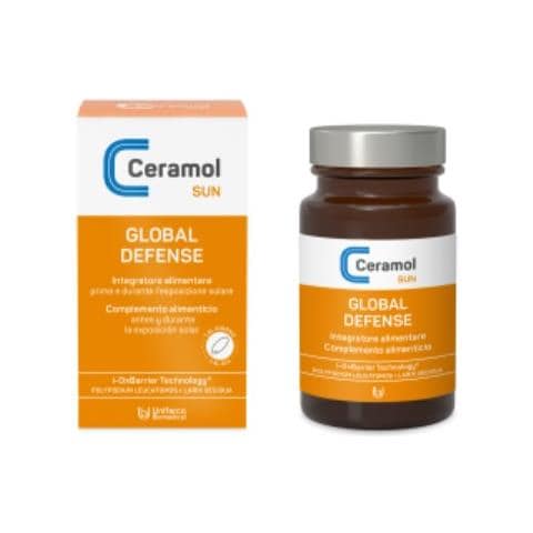 Global Defence Ceramol Sun 30 Compresse - Foto 1