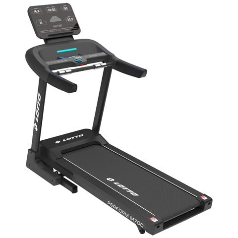 Tapis Roulant Elettrico Perform M700, 4,75 Hp, 18 Km /h, Inclinazione Motorizzata 18 Livelli, Superficie 140x45 Cm, Bluetooth, Fitshow, Kinomap, Zwift, Led, Pieghevole, 130 Kg - Foto 1