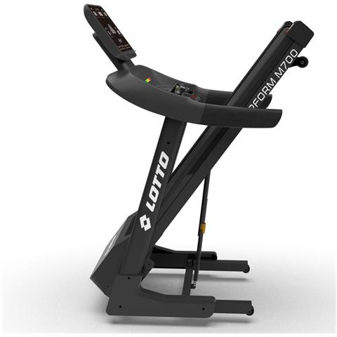 Tapis Roulant Elettrico Perform M700, 4,75 Hp, 18 Km /h, Inclinazione Motorizzata 18 Livelli, Superficie 140x45 Cm, Bluetooth, Fitshow, Kinomap, Zwift, Led, Pieghevole, 130 Kg - Foto 4