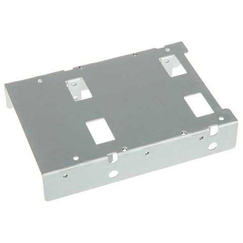 SST-SDP08-Lite Convertitore Bay da 3.5'' a 2x2.5, Grigio, Alluminio - Foto 1