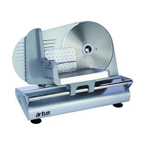 Affettatrice 150W struttura in metallo lama in acciaio inox diametro 220 mm - Foto 2