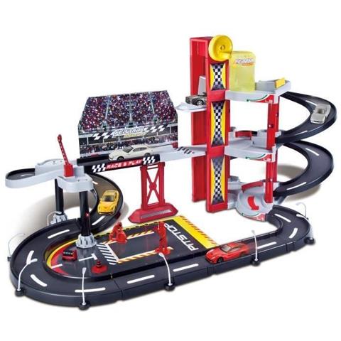 Ferrari Race & Play - Playset Racing Garage Con Veicolo 1:43 - Foto 2