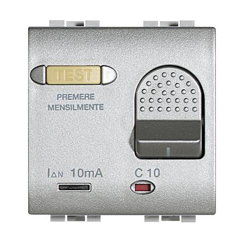 Nt4305/10 - Light Tech - Interruttore Magnetotermico Differenziale 1p+n 10a 3ka 10ma - Foto 1
