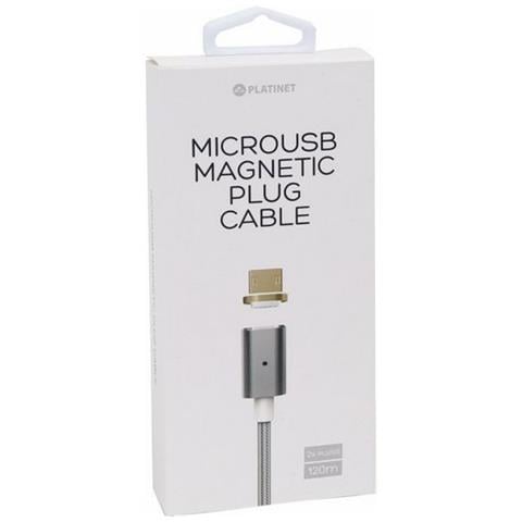 Cavo Magnetico Pucmpm1b Micro Usb-usb 1 M Nero - Foto 5