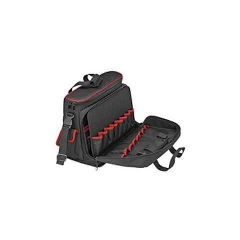 KNIPEX 00 21 10 LE Borsa portautensili e porta Notebook per tecnici d'assistenza vuota - Foto 1