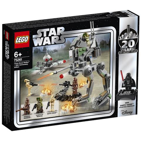 75261 Star Wars Clone Scout Walker Edizione 20 Anniversario - Foto 1