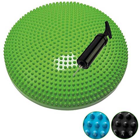 14tusyo022, Cuscino Pilates Unisex - Adulto, Verde, 33 X 33 X 8 Cm - Foto 1