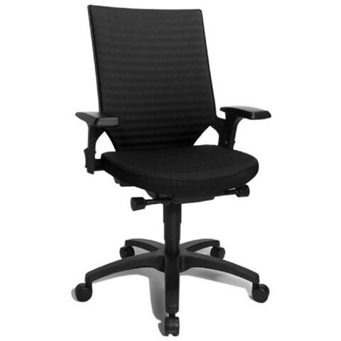 Topstar Au200abi0 Autosyncron 2 Sedia Ufficio Girevole, Nero - Foto 2