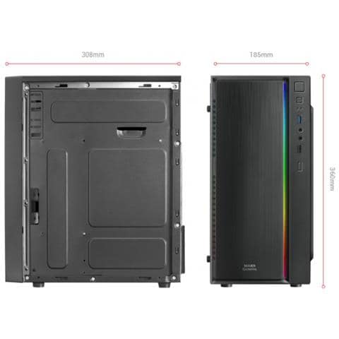 Mcm Computer Case Mini Tower Nero - Foto 12