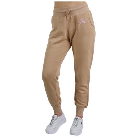 Sweatpants, Donna, Beige, Pantaloni, Numero: L Eu - Foto 1