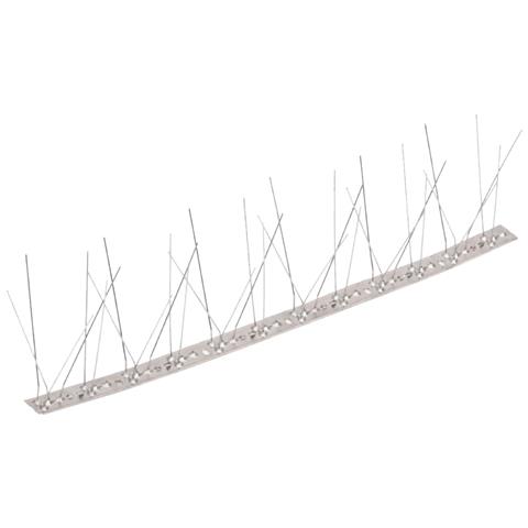 Set Dissuasori per Uccelli e Piccioni 10 pz Acciaio 5 File 10 m - Foto 7