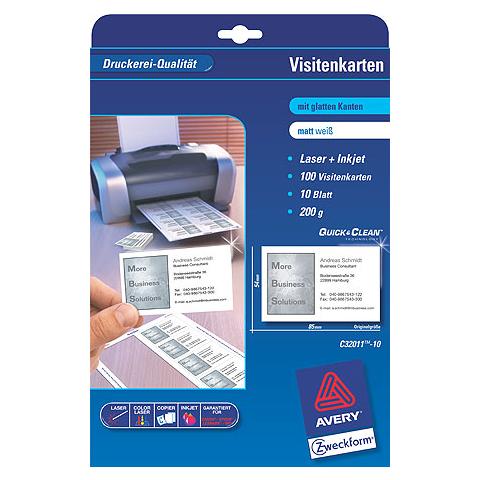 Visitekaart Quick&Clean wit, - Foto 6