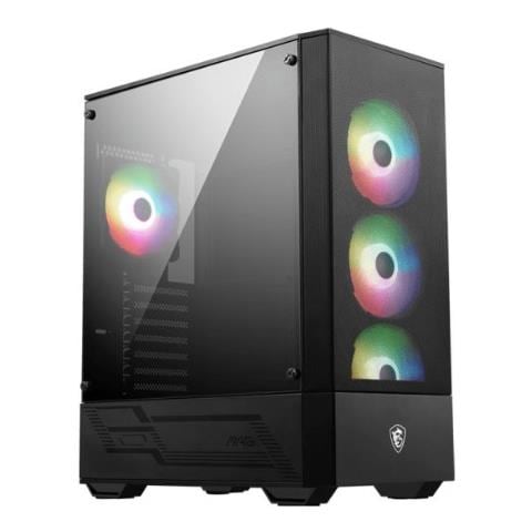Case MAG FORGE 112R Middle Tower ATX / micro ATX / Mini-ITX 2 Porte USB 3.2 Colore Nero (Finestrato)  - Foto 1