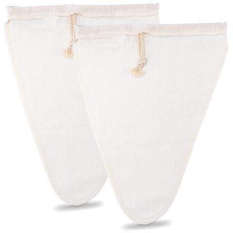 MAVURA Noci Di Canapa Sacchetto Di Latte Strain Cloth Garza Tessuto Filtro [ set Di 2]