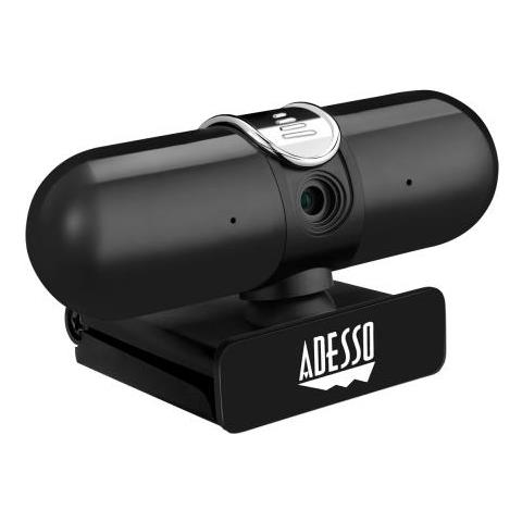 CyberTrack H7 Webcam 2K con Doppi Microfoni Integrati Otturatore Privacy + Clip per Treppiede USB - Nero - Foto 2