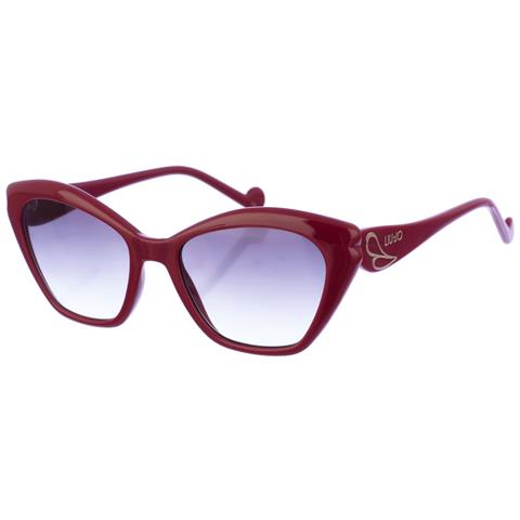 Occhiale Da Sole Da Donna In Acetato Dalla Forma A Farfalla Lj756s - Foto 1