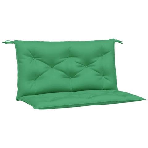 Cuscini Panca Da Giardino 2pz Verdi 100x50x7cm Tessuto Oxford - Foto 2