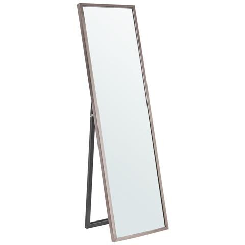 Specchio Da Terra Argento 40 X 140 Cm Torcy - Foto 7