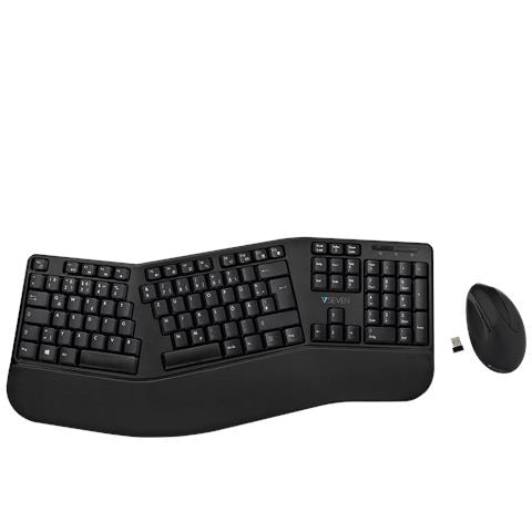 Tastiera e Mouse Wireless CKW500BTDE  Colore Nero - Foto 1