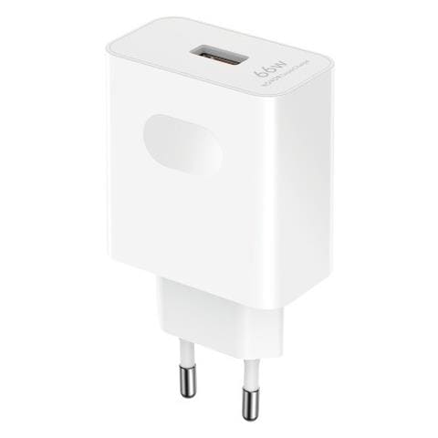 Caricabatterie Supercharge 66w Con Cavo Usb-a Verso Usb-c, Bianco - Foto 1