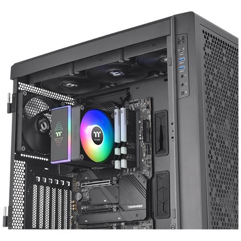 ASTRIA 400 Processore Raffreddatore d'aria 12 cm Nero 1 pz - Foto 6