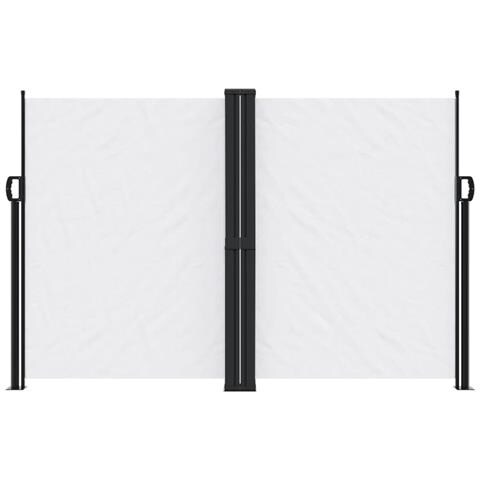 Tenda Da Sole Laterale Retrattile Bianca 160x1000 Cm - Foto 3