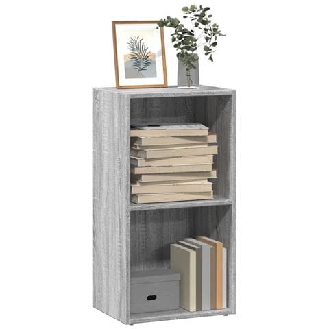 Libreria Grigio Sonoma 40x30x77 Cm In Legno Multistrato - Foto 1