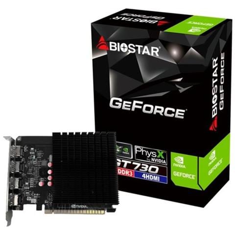 GeForce GT 730 4 GB GDDR3 Interfaccia PCI Express 2.0 4x HDMI - Foto 1