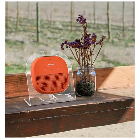 Supporto In Acrilico Per Altoparlante Bose Soundlink Micro Transparent - Foto 3