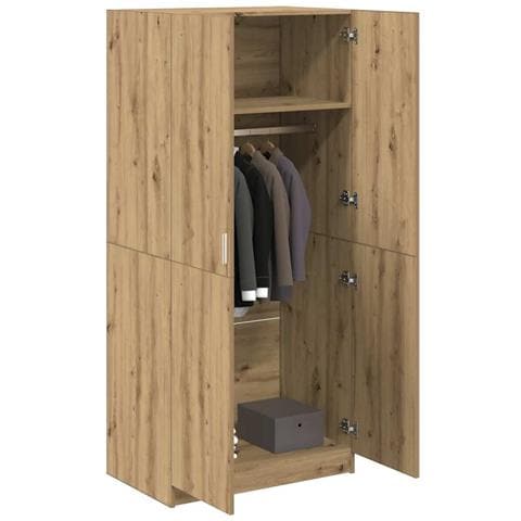 Armadio Rovere Artigianale 80x52x180 Cm In Legno Multistrato - Foto 1