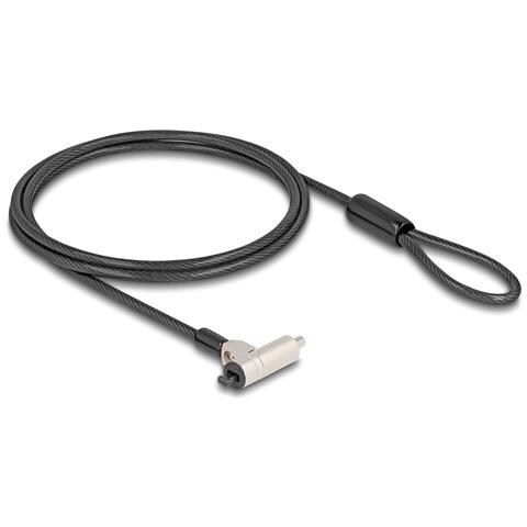 20931 cavo di sicurezza Nero, Argento 1,8 m - Foto 1