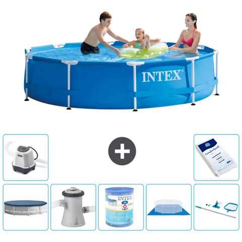 Piscina Fuori Terra - In Giro - 305x76 Cm - Blu - Include Accessori Coordinati A1497 - Foto 1