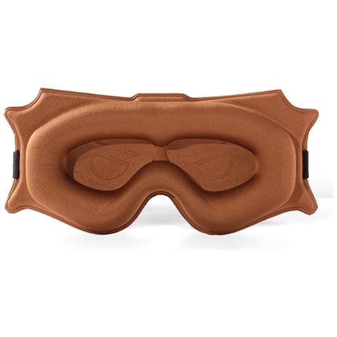 Mascherina Per Dormire Sagomata 6d - Massimo Comfort E Oscurità Brown - Foto 1