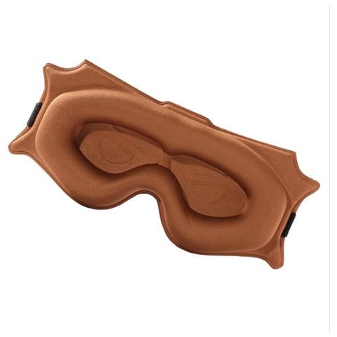 Mascherina Per Dormire Sagomata 6d - Massimo Comfort E Oscurità Brown - Foto 2